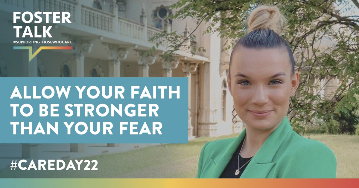 Allow your Faith to be Stronger than your Fear